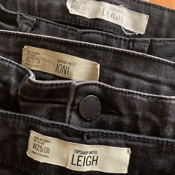 Topshop Denim - ‼️‼️SOLD‼️‼️ TopShop Leigh & Joni 3 black pants